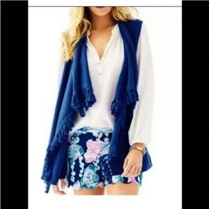 Lilly Pulitzer Abbott sweater vest in Blue